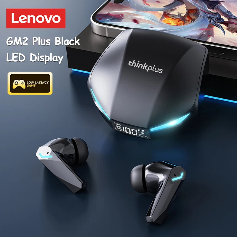 AI Earphones GM2 Pro Bluetooth 5.4 Gaming Headset Wireless Headphone AI Real-Time Translation Earbuds DIY APP Translator