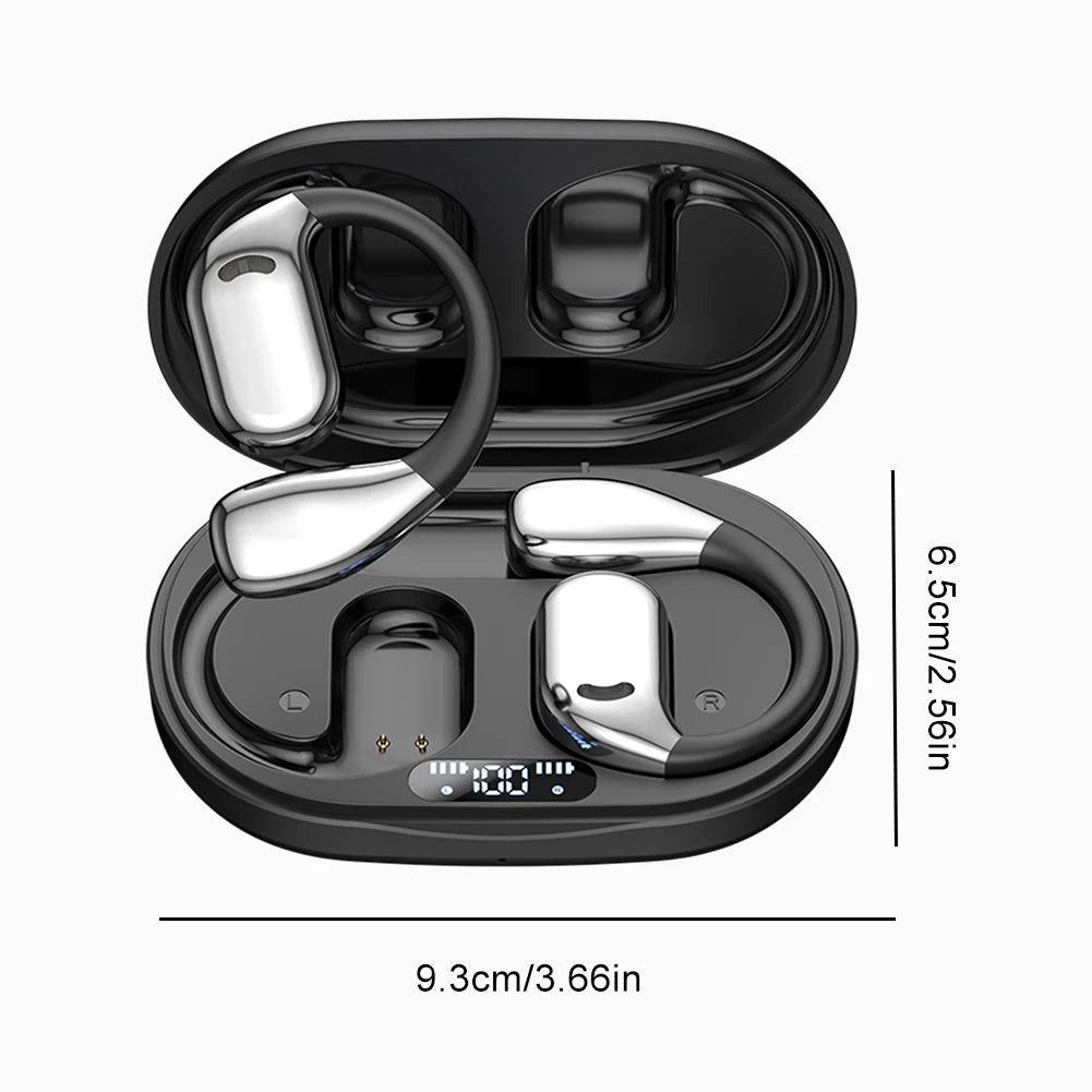 Two-Way Language Translation Earbud Bluetooth 5.4 Real-Time Headphone Translation Touch Control AI Earphones for Travel Business