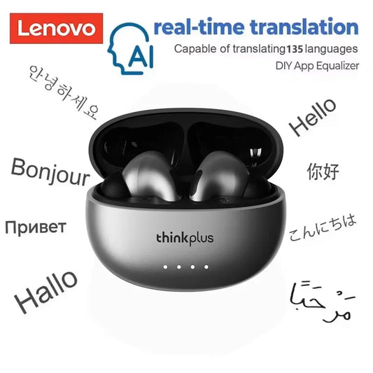 Choice  LP5 PRO AI Earphones Multi-Languages Instant Translation Bluetooth 5.4 Headset Low Latency Live Recording Earbuds
