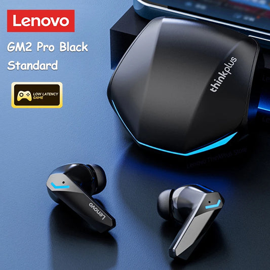 AI Earphones  GM2 Pro Bluetooth 5.4 Gaming Headset Wireless Headphone AI Real-Time Translation Earbuds DIY APP Translator
