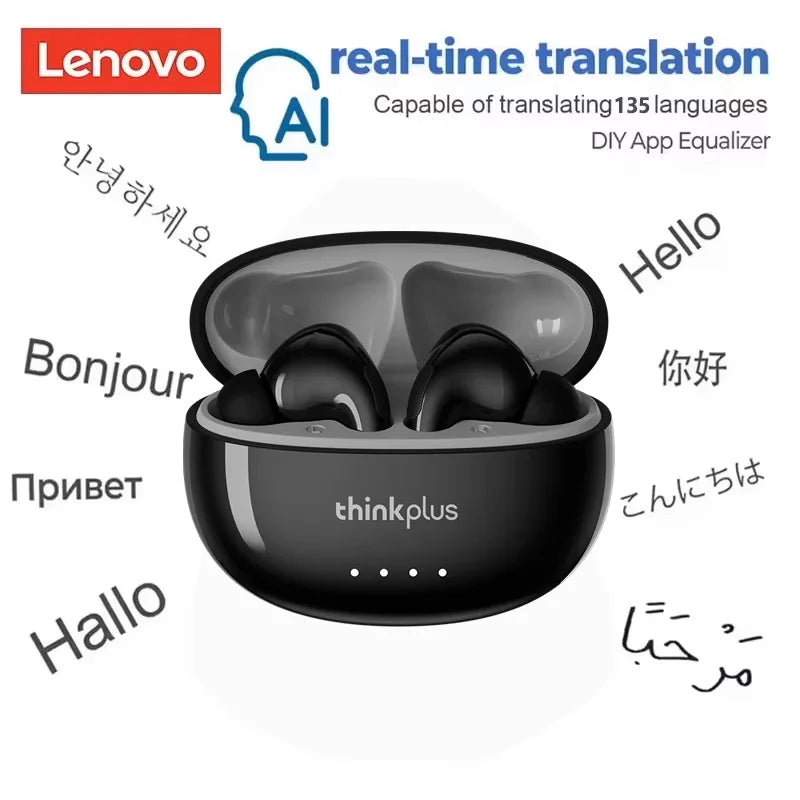 Choice  LP5 PRO AI Earphones Multi-Languages Instant Translation Bluetooth 5.4 Headset Low Latency Live Recording Earbuds