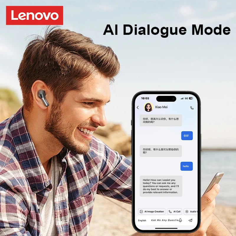 Choice  LP5 PRO AI Earphones Multi-Languages Instant Translation Bluetooth 5.4 Headset Low Latency Live Recording Earbuds
