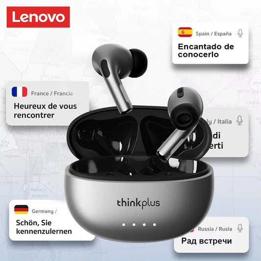 Choice  LP5 PRO AI Earphones Multi-Languages Instant Translation Bluetooth 5.4 Headset Low Latency Live Recording Earbuds