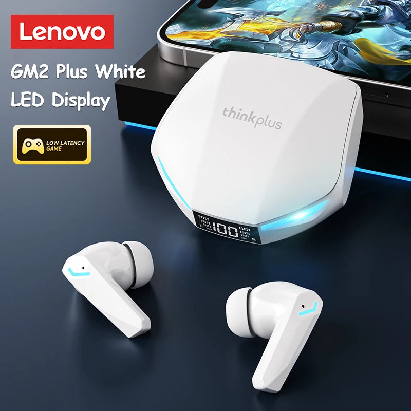 AI Earphones  GM2 Pro Bluetooth 5.4 Gaming Headset Wireless Headphone AI Real-Time Translation Earbuds DIY APP Translator