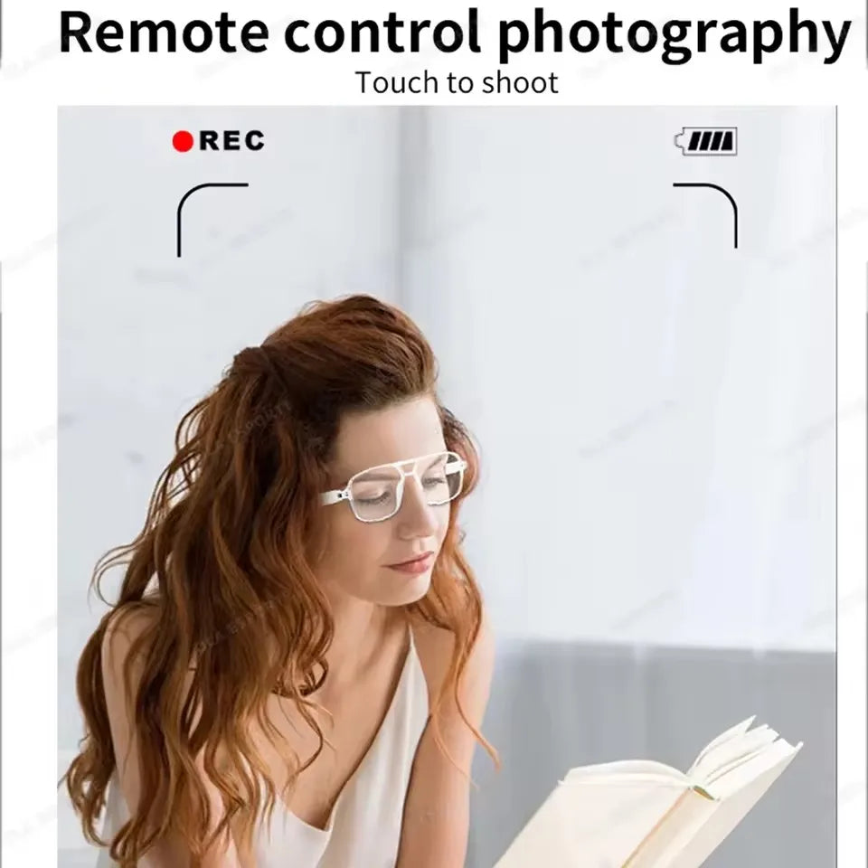 Gafas inteligentes Bluetooth con auriculares integrados, navegación por voz y lentes fotocromáticas