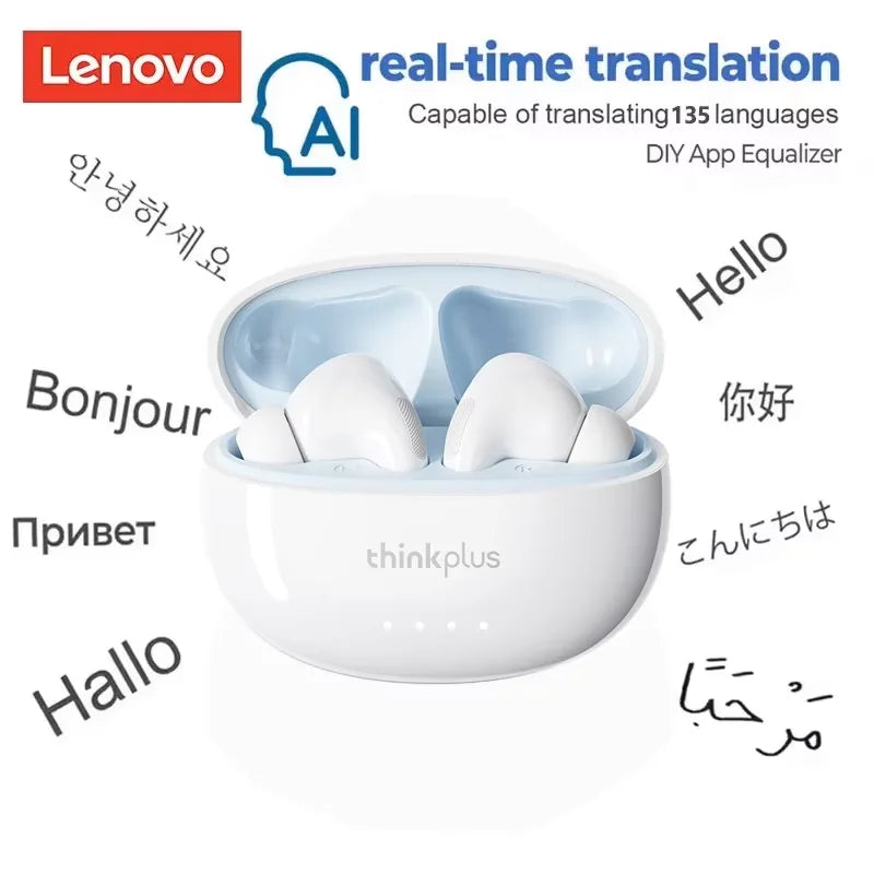 Choice  LP5 PRO AI Earphones Multi-Languages Instant Translation Bluetooth 5.4 Headset Low Latency Live Recording Earbuds