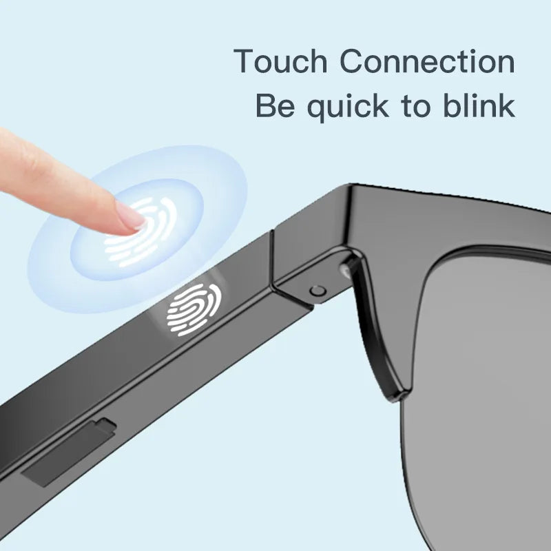 Gafas inteligentes con auriculares Bluetooth integrados y lentes antirreflejantes - Nuevo lanzamiento
